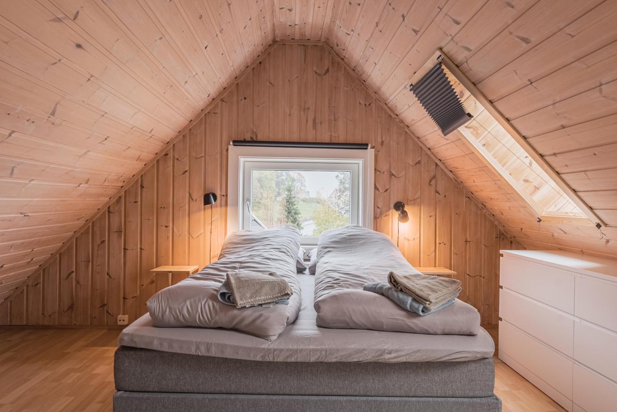 Toppleilighet I Sentrum Av Lillehammer Esterno foto